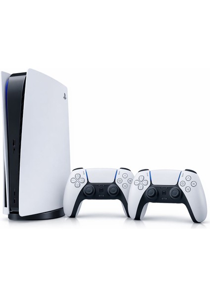 Sony Playstation 5 Slim CD Edition 1 Tb + 2 Dualsense Kablosuz Kol(Ithalatçı Garanti)
