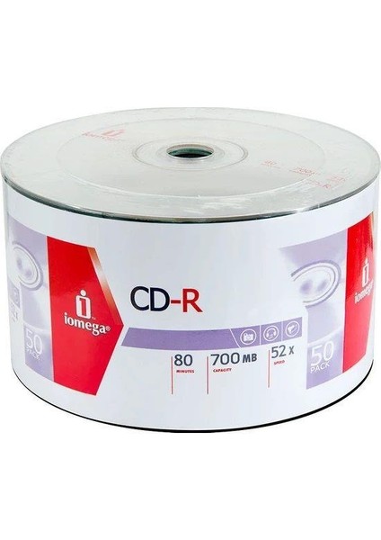 Iomega Cd-R 52X 50'li Spindle