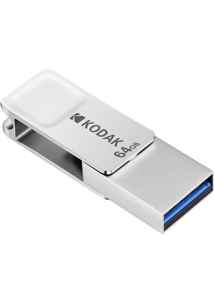 Kodak 64GB Dual 3.1 Type-C Metal USB Bellek (K223C)