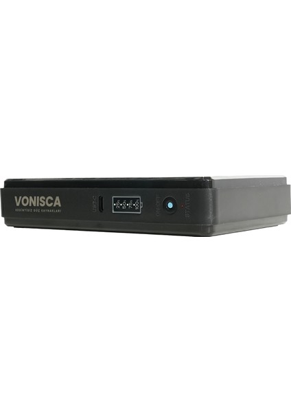 VONISCA DC-2020 Mini DC UPS 8700mAh Kesintisiz Güç Kaynağı Modem Router Kamera İnternet