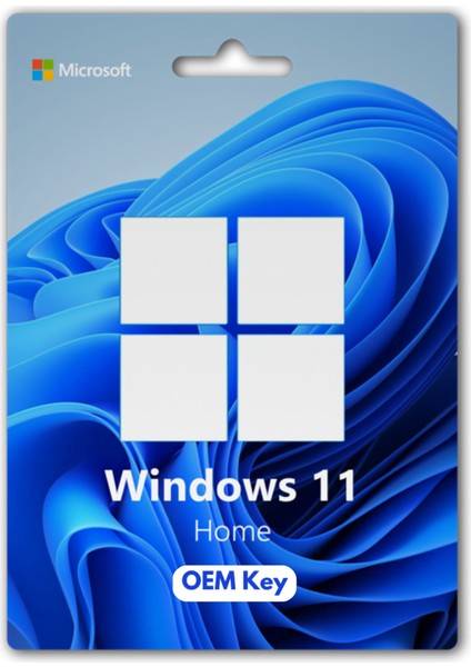 Microsoft Windows 11 Home Dijital Lisans Anahtarı Kalıcı Key
