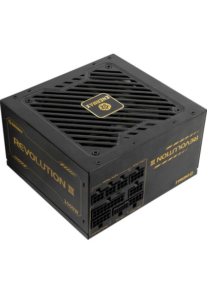 Enermax Revolutıon Iıı 1000W 80+ Gold Pcıe 5.1 Full Modüler Atx 3.1 Güç Kaynağı (ERV1000G-AHG-MAC)