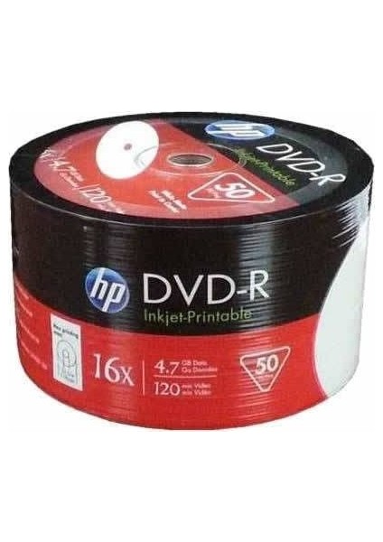Genel Markalar dvd-r 4,7gb-120mın 16x shrink (50 li paket)