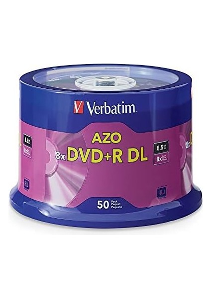 Asseds Store DVD + R Dl 8,5 GB 8 x 50 Pk – Bos DVD (Dvd + R Dl, Mil)