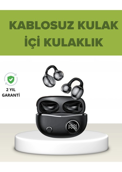 Uravas Store Açık Kulak Tasarımlı Bluetooth 5.4 Kablosuz Kulaklık – Uzun Pil Ömrü
