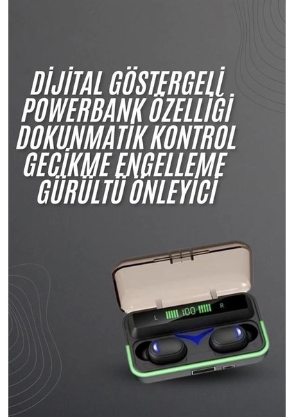Uravas Store Kablosuz Bluetooth Kulaklık Rgb Gaming Oyuncu Kulaklığı Gecikme Önleyici