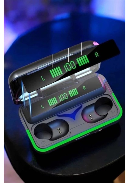 Uravas Store Powerbank Özellikli Kablosuz Bluetooth Kulaklık Rgb Işıklı