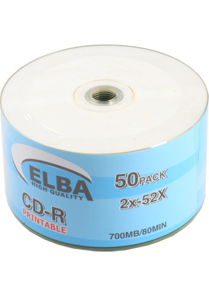 Genel Markalar cd-r 700mb-80mın printable (50 li paket)