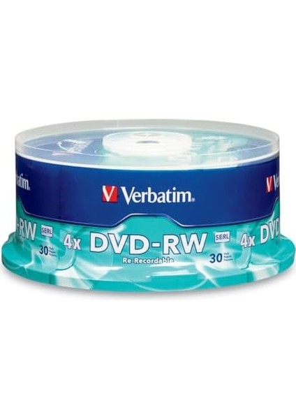 Prime Dvd-Rw 95179 Boş Diskler (4,7 Gb, 4 x Yazılabilir, 30 Adet Mil)