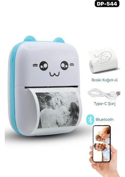 Renas Store Mini Printer Etiket Çıkarıcı Yazıcı