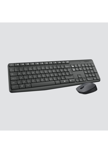 Logitech MK235 Kablosuz Q Klavye Mouse Seti