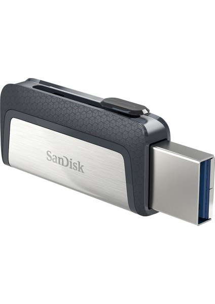 Sandisk 32GB Type-C Dual 3.0 USB Flash Bellek Şifre Koruma Özellikli Mobil Cihazlarla Uyumlu