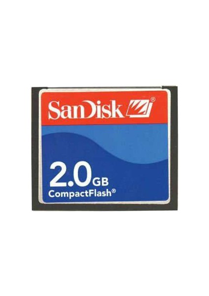 Sandisk 2 GB Compact Flash Hafıza Kartı 4K Video Desteği ile Yüksek Okuma Hızı