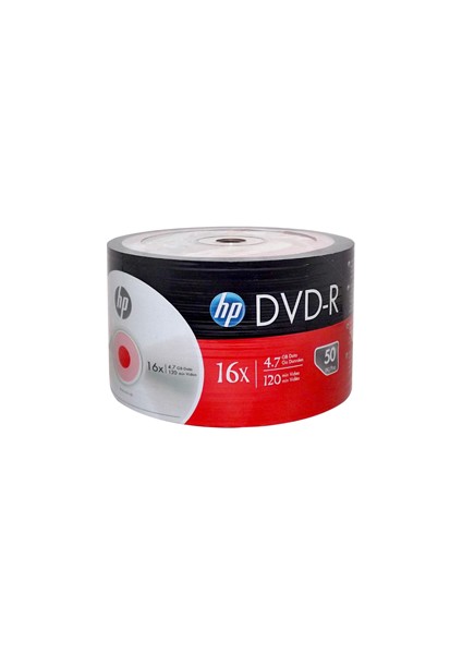 HP Dvd-R 16X Spindle 4.7 Gb 120 Dk 50'Li Paket
