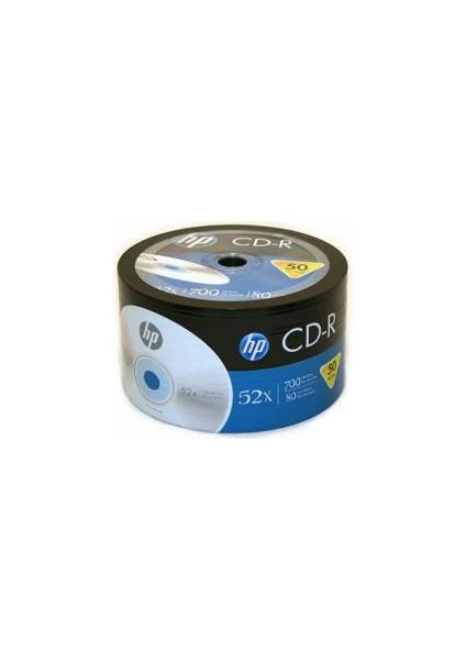 HP Cd-R 52X Spindle 700 Mb 80 Dk 50'Li Paket