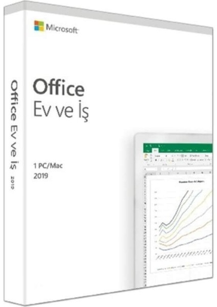 Microsoft Office 2019 Ev ve İş Türkçe - T5D-03258