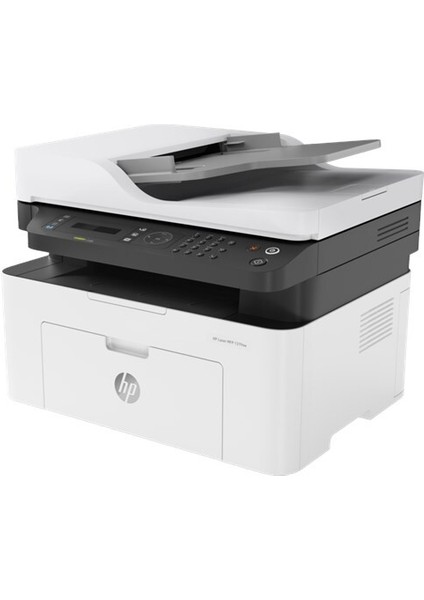 HP Laser MFP 137fnw, Baskı, Fotokopi, Tarama, Faks, Dakikada 20 sayfaya kadar siyah beyaz, 128 MB Ram, 4ZB84A