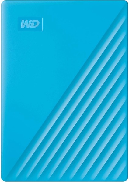 WD My Passport 4TB 2.5" USB 3.0 Taşınabilir Disk Yüksek Performanslı Mavi Renkli WDBPKJ0040BBL-WESN