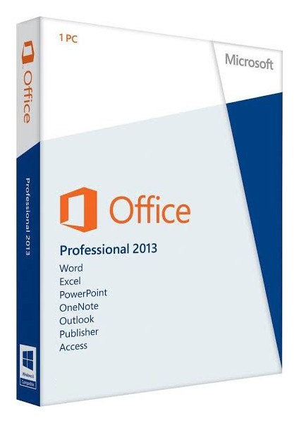 Microsoft Office 2013 Profesyonel 32/64 Bit Süresiz Lisans
