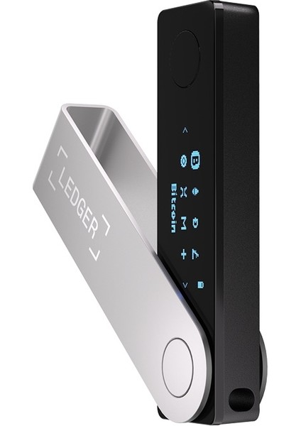 Ledger Nano X Oniks Siyah Kripto Cüzdanı