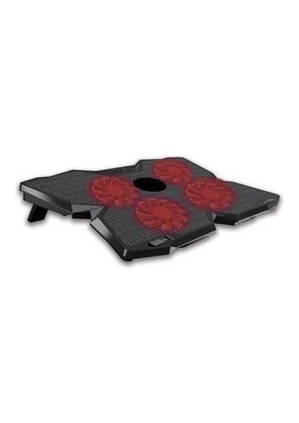 Dexim Dna002 4 Fanlı Ledli Notebook Soğutucu Alt 2 Fan- Üst 2 Fan Açıp Kapama Özellikli