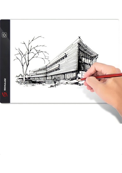 Schulzz LED Işıklı A4 Çizim Kopyalama 3 Seviyeli Ayarlanabilir Grafik Tahtası