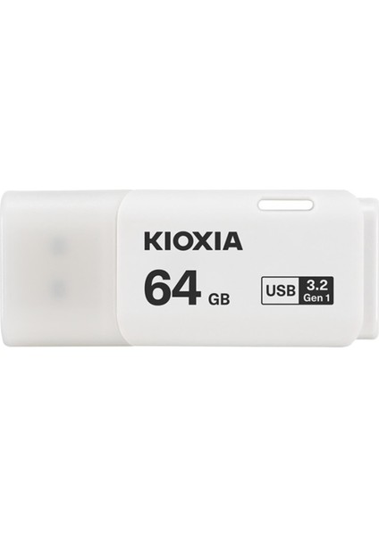Kioxia 64GB U301 Beyaz USB 3.2 Gen 1 Flash Bellek