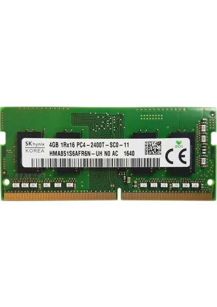 SK Hynix 4GB 2400MHz DDR4 Ram Kapasitesi HMA851S6AFR6N-UH Yüksek Performanslı SO-DIMM